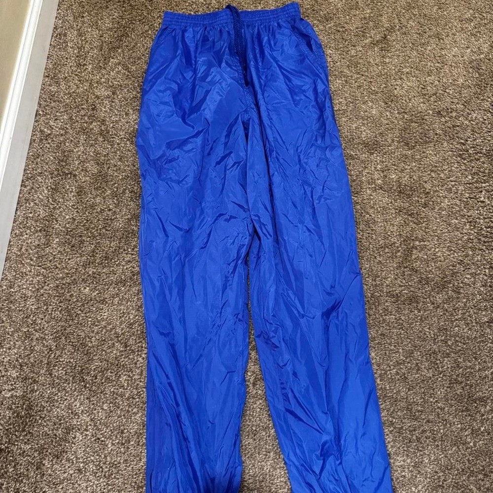 Vintage L.L.Bean blue nylon windbreaker pants size M